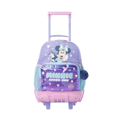 Mochila con Ruedas Totto Minnie Mediana 8UFM