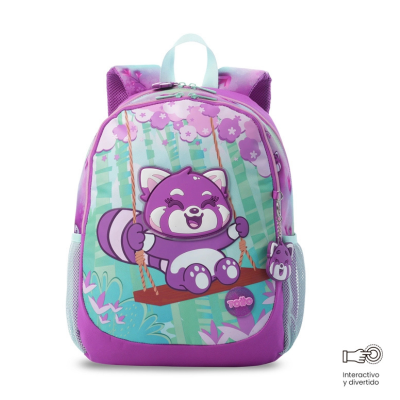 Mochila para Totto Bamb&uacute; Mediana con Libro 5ME