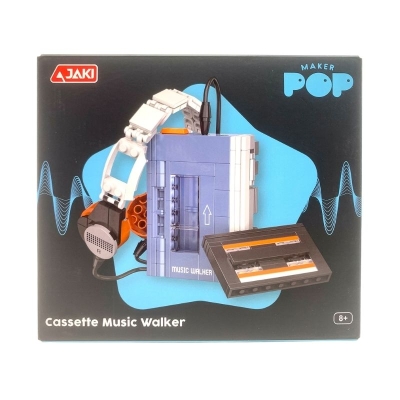 Bloques de Construcción Jaki Walkman Cassette 156 Piezas 8 Años