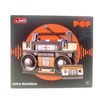 Bloques de Construcción Jaki Radio Tocacassette 181 Piezas 8 Años