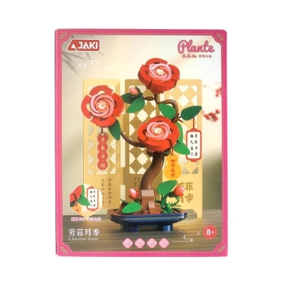 Bloques de Construcción Jaki Chinese Rose 272 Piezas 8 Años