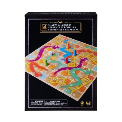 Juego de Mesa Cardinal Serpientes y Escaleras 6 Años