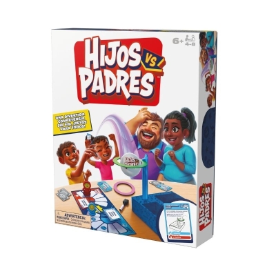 Juego de Mesa Spin Hijos vs Padres 6 Años