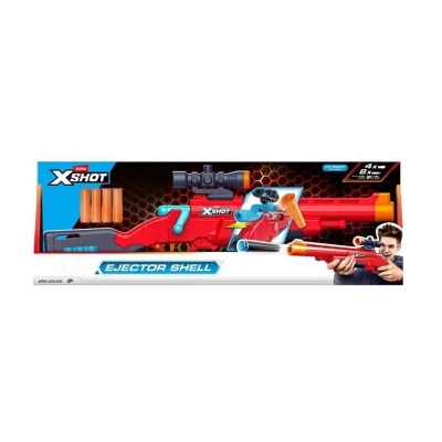 Lanzador de Dardos X-Shot Excel Ejector Shell Serie 1 8 Años