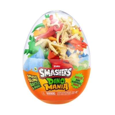 Set de Dinosaurios Smashers Dinomania Serie 1 31 Piezas