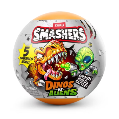 Figura Sorpresa Coleccionable Smashers Dinos vs Aliens Serie 1 3 Años