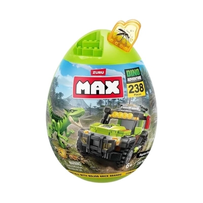 Bloques de Construcción Max Dino Adventure Raptor Force 238 Piezas 6 Años