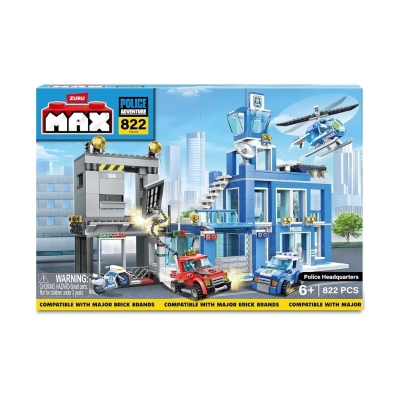 Bloques de Construcción Max Police Adventure Police Headquarters 6 Años