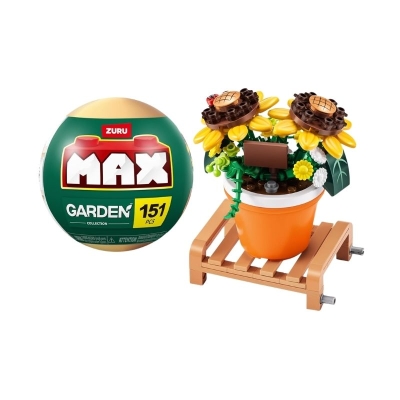 Bloques Max Garden Pot Girasol Serie 1 151 Piezas