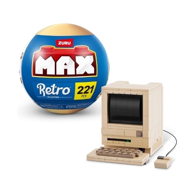 Bloques de Construcción Max Retro Computadora Serie 1 221 Piezas