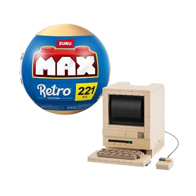 Bloques de Construcción Max Retro Computadora Serie 1 221 Piezas