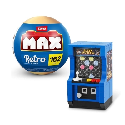 Bloques de Construcción Max Retro Máquina Arcade Serie 1 162 Piezas