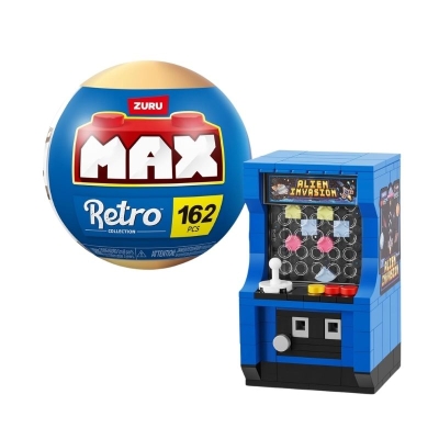 Bloques de Construcción Max Retro Máquina Arcade Serie 1 162 Piezas