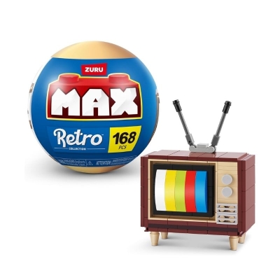 Bloques de Construcción Max Retro Televisión Serie 1 168 Piezas