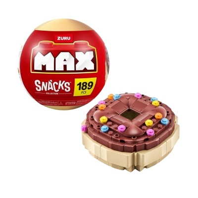 Bloques de Construcción Max Snacks Donas Serie 1 189 Piezas