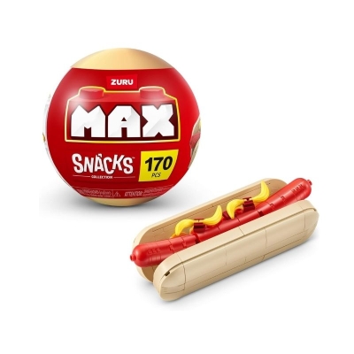 Bloques de Construcción Max Snacks Hot Dog 170 Piezas
