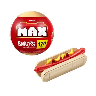 Bloques de Construcción Max Snacks Hot Dog 170 Piezas
