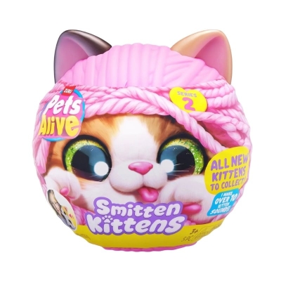 Gatito Interactivo Sorpresa Pets Alive Smitten Kitten Serie 2 3 Años