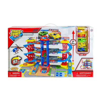 Torre de Estacionamiento Jumbo Express Wheels Set de Juegos