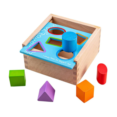 Caja para Encajar Formas Bigjig Toys 12M+ Juego Didáctico