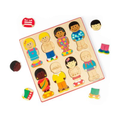 Rompecabezas Pequeños Amigos Bigjig Toys 12M+