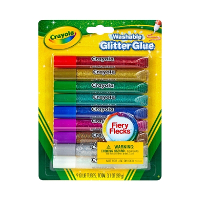 Crayola Ega Glitter 9 Colores