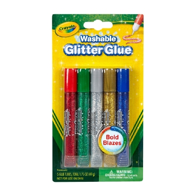 Crayola Pegamento con Escarcha 5 Colores