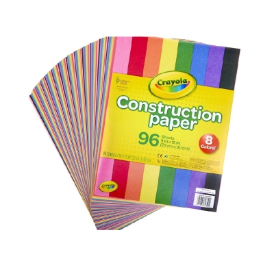 Crayola Papel de Construcción 96 Páginas