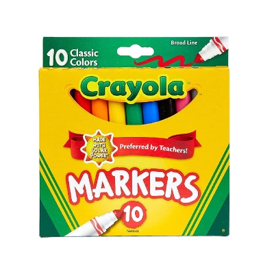 Crayola Marcadores Lavables 10 und