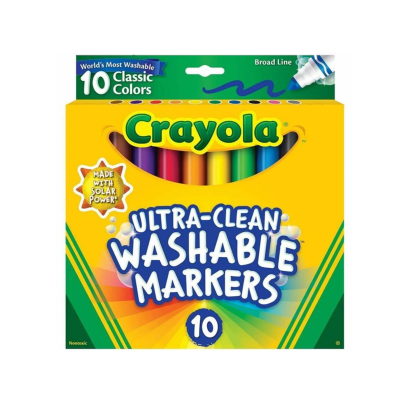 Crayola Marcadores Lavables Max 10/1