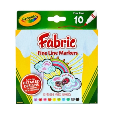 Crayola Marcadores Permanentes Finos 10/1