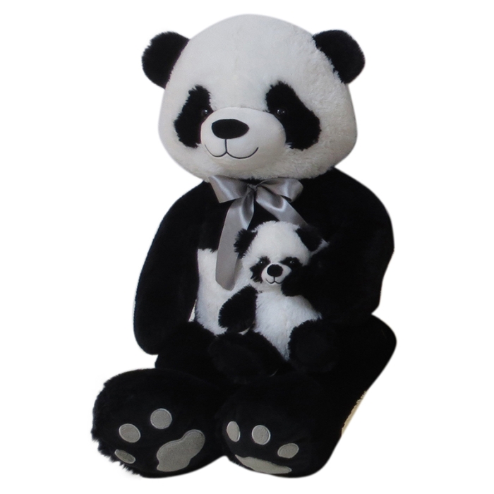 Zi Bo Stuffed Animals Panda Bear Zi Bo Plush Panda Bear ビンテージ