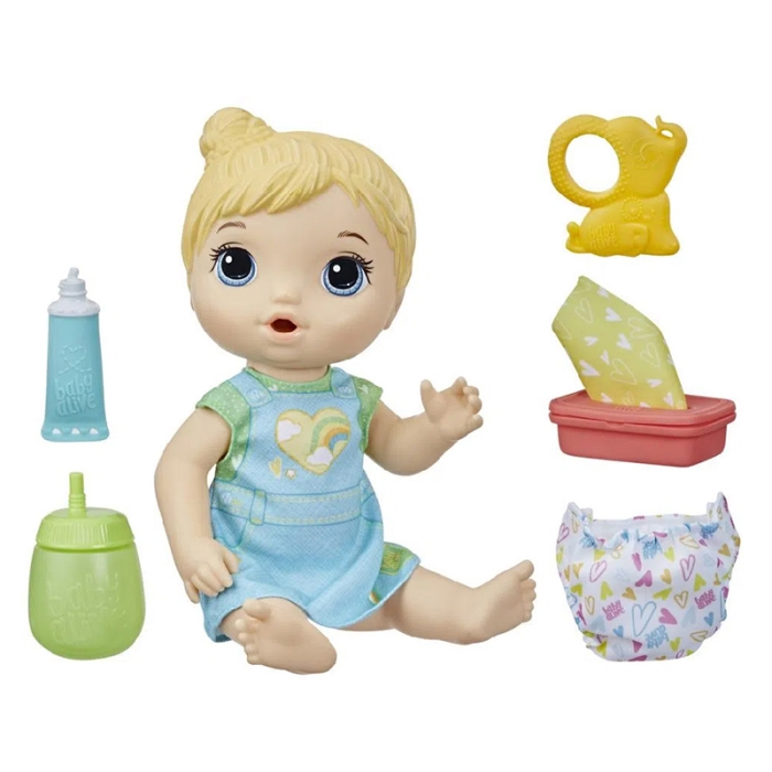 Baby Alive Muneca Camio de Panal Rubia