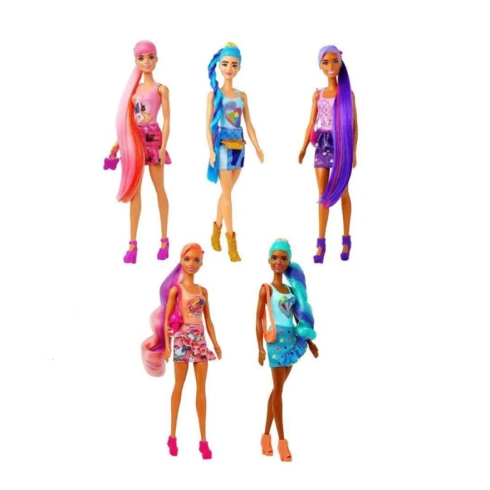 Barbie pelo cambia de color fashion