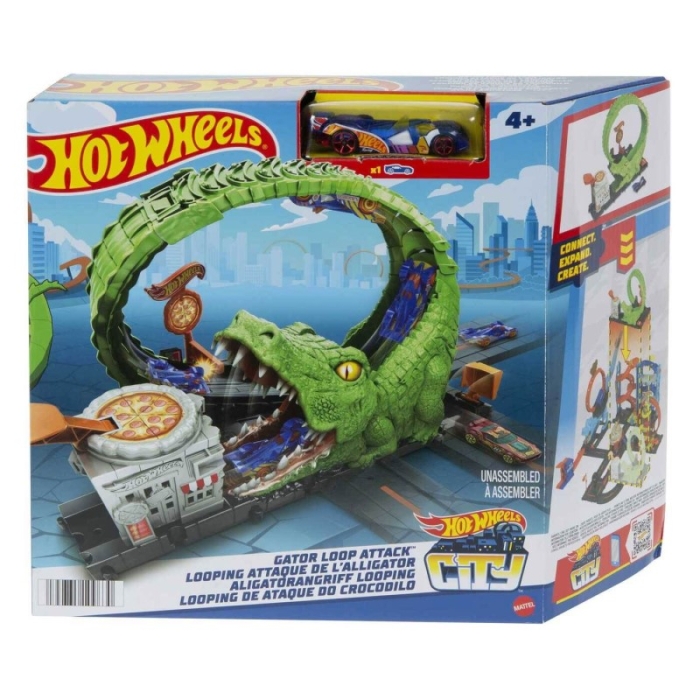Crocodile Crunch Hot Wheels Pista De Cocodrilo Juguete Hot Wheels