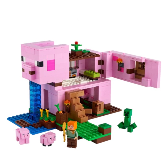 Lego Minecraft The Pig House 8