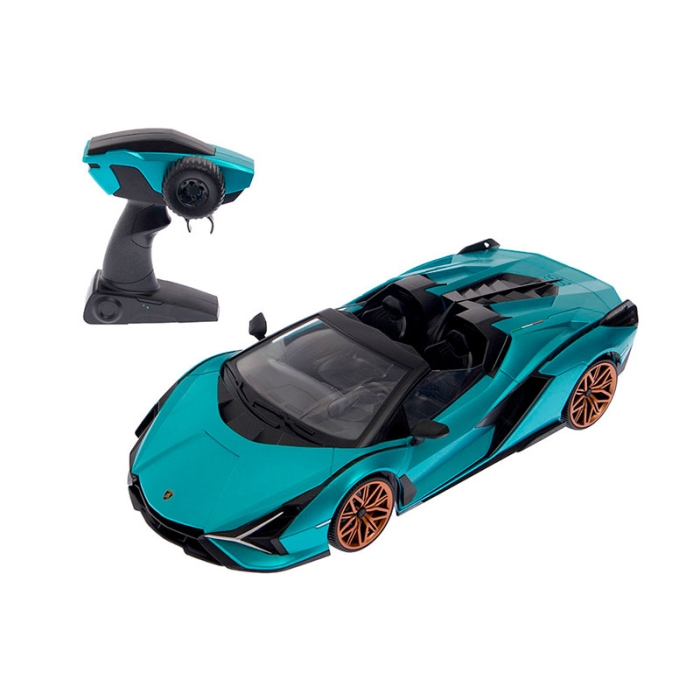 その他 1/6Z6TOYS ZC011 1/6YMTOYS YM610 TBLeague Vehículo Radio Control Lamborghini Azul Verde 1:16