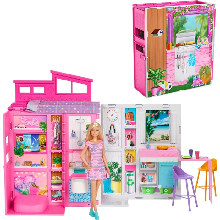 Casa Getaway con Accesoriuos de Barbie 3+