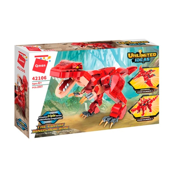 Bloques de Construcción de Juguete de Dinosaurio en