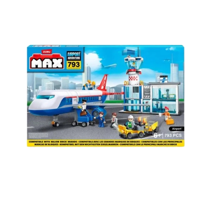 Aeropuerto Max Build 793 Piezas 6+