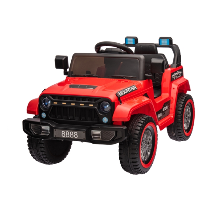 Jeep Montable Rojo