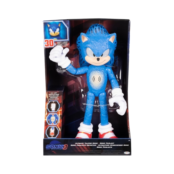 Set de Figura Sonic Interactiva Piezas 3+