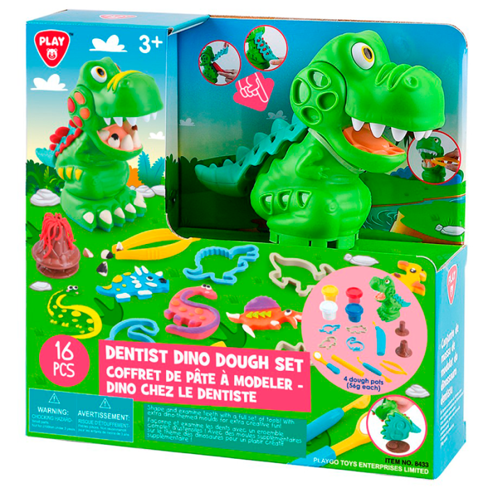 Plastilina Dino Herramientas Play Doh Moldes Plastilina Play-Doh