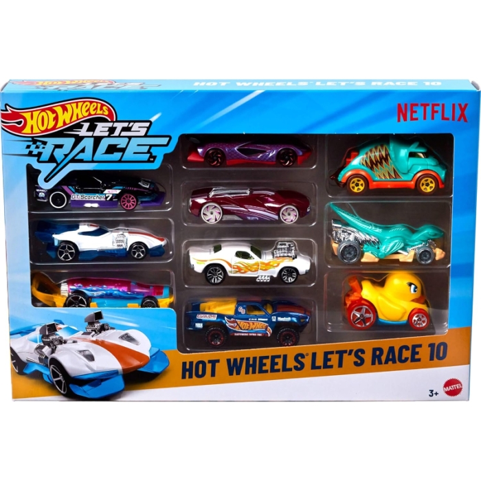 Hot Wheels Let's Race Carros Coleccionables 10